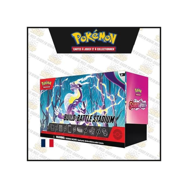 Pokémon - Strategies and Battles Stadium Box EV01: Scarlet and Purple EN