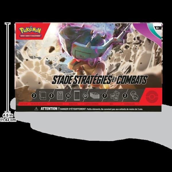 Spelbox - POKÉMON - Evolutioner i Paldea EV02 - 11 Booster - 2 Decks - Tillbehör inkluderade