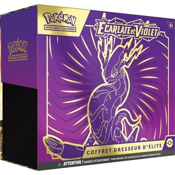 pokemon | Elite Trainer Box - Scarlet and Violet Series 1 (EV01) | Slumpmässig modell | Ålder: 6+| Antal spelare: 1-2