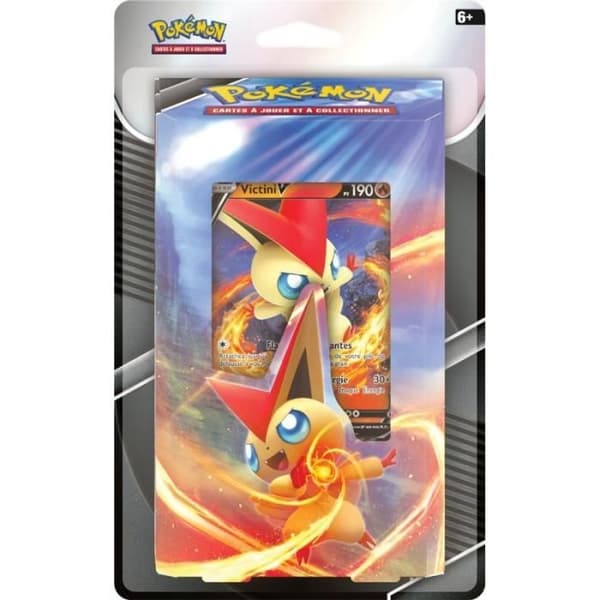 Pokemon: Battle Deck-V Gardevoir-V / Victini-V - slumpmässig modell