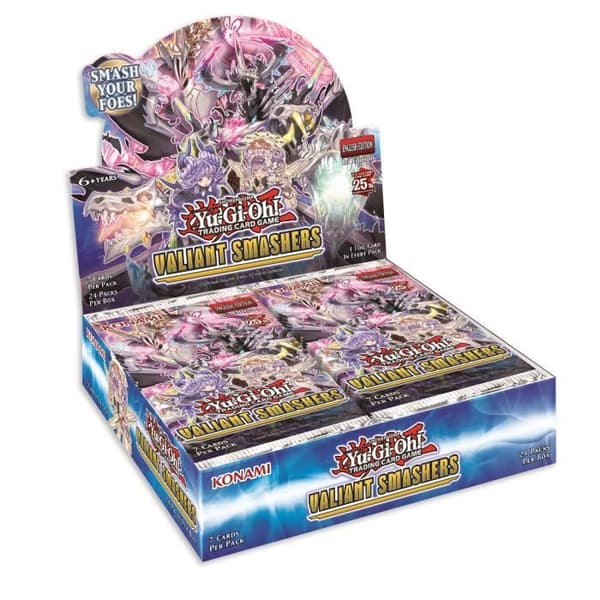Yu Gi Oh! TCG - Valiant Smashers Booster Pack Display (24 Boosters)