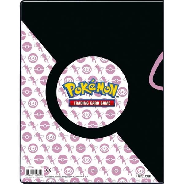 Pokémon Mew Black 180C anteckningsbok för kortlagring - POKEMON - För samlare från 6 år och uppåt
