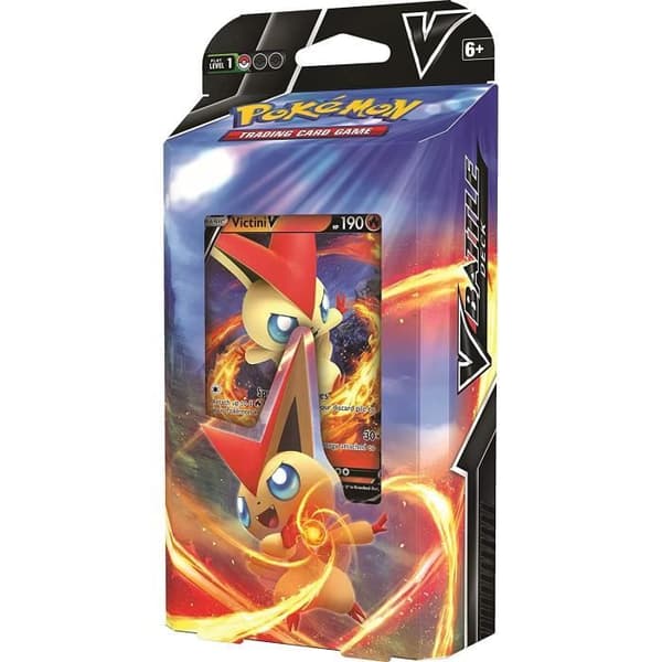 Pokémon Kampkortlek Victini V/Gardevoir V (slum) - Kortspel - från 6 år - 2 spelare - 10 minuters speltid