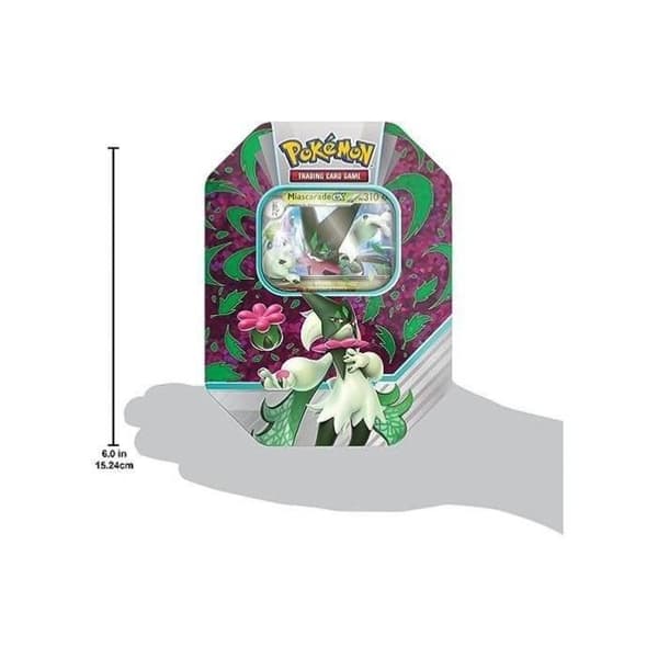 Samlarkort - ASMODEE - Pokébox Q4 2023 Miascarade-ex - Grön, vit och lila - 6 år