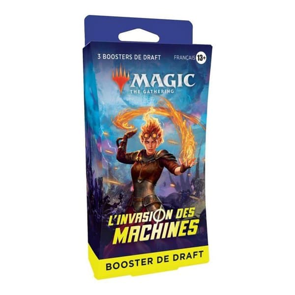 Boosterboxar-Pack 3 Boosters - Magic The Gathering - Invasionen av maskinerna - 45 Magic-kort