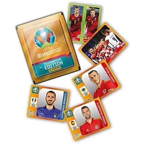 UEFA EURO 2020 Stickers 2021 Tournament Edition - Box med 50 paket - Panini - Fotboll