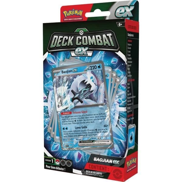Pokémon Battle Deck - Baojian-ex/Forgelina-ex - Samlarkort för barn