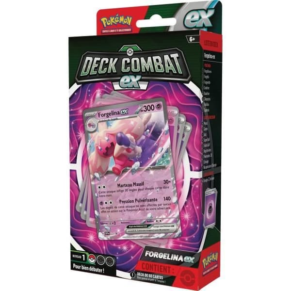 Pokémon Battle Deck - Baojian-ex/Forgelina-ex - Samlarkort för barn