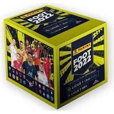 Ligue 1 fotbollsklistermärken 2021-22 - Panini - Box med 50 fickor - 250 klistermärken