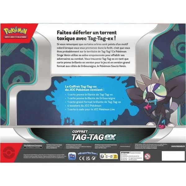 Pokémon: Pokémon Tag-Tag EX Box april 2024