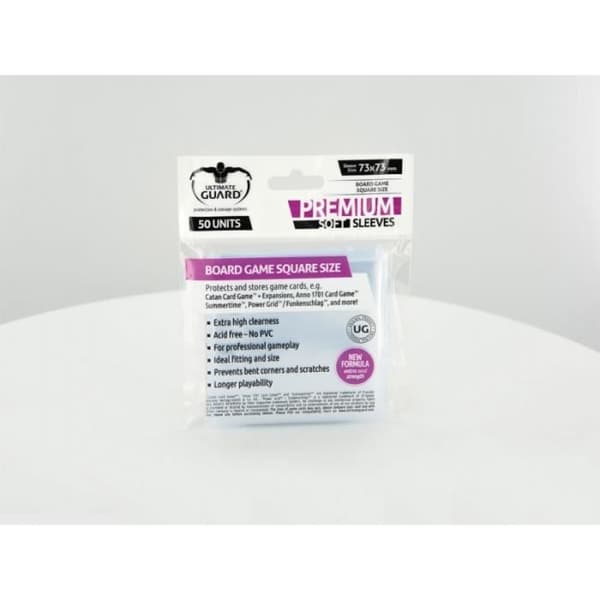 Brädspel - Ultimate Guard - 50 Premium Soft Sleeves - Interiör - Blandat - Nr