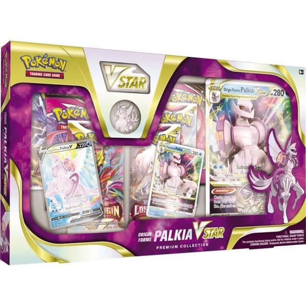 Pokémon TCG - Premium Collection Pokémon Original-VSTAR (Dialga Original-VSTAR eller Palkia Original-VSTAR - 1x Random Box)