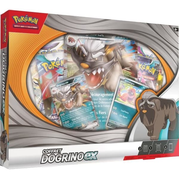 Pokémon: Ex box (4 boosters) - Dogrino-ex Q1
