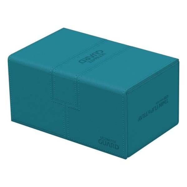 Deck Box - Ultimate Guard - Twin Flip'n'Tray 160+ - Petrol Blue - 1 box - Blandat