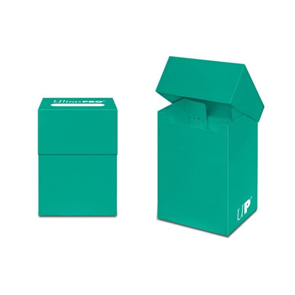Förvaringsfodral - Pokémon - Deck Box Aqua - Kapacitet för 80 kort - Självlåsande lock - Hållbar