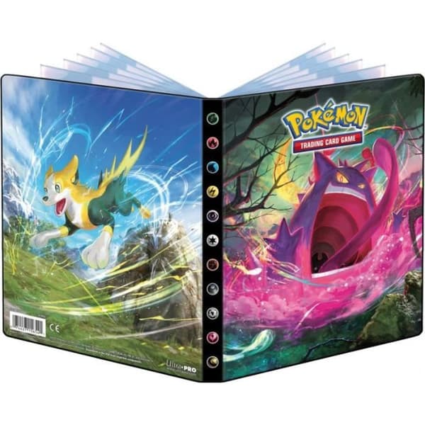 Pokémon Sword and Shield Fusion Fist Portfolio - ULTRA PRO - Kapacitet 80 kort - 10 sidor - 4 fickor