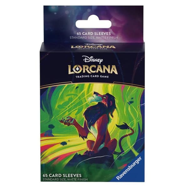 Samlar kort - Lorcana - S6 - Disney - Kortskydd - Scar