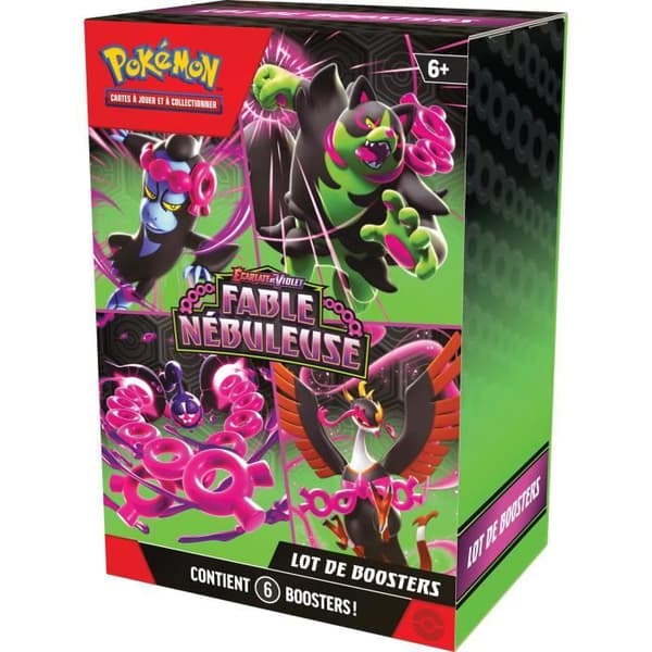 Pokémon: Set med 6 boosters