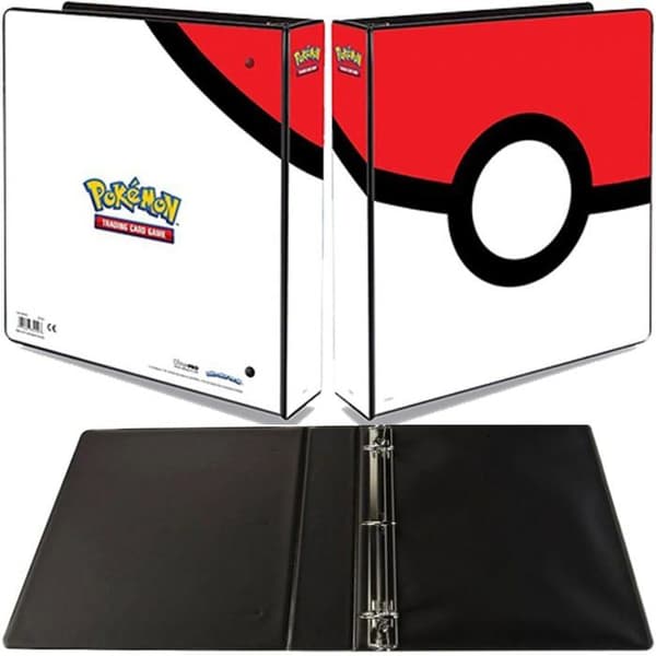 Kartutgivare - Ultra Pro - Pokémon - 3 ringar - Pokeball-motiv - För barn från 6 år