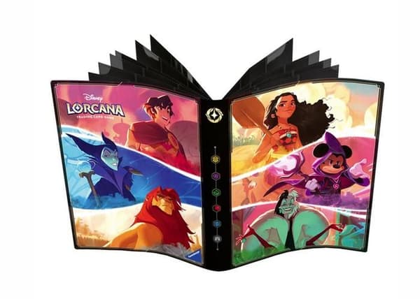 Tillbehör kort-PORTFOLIO - LORCANA - KARAKTERER