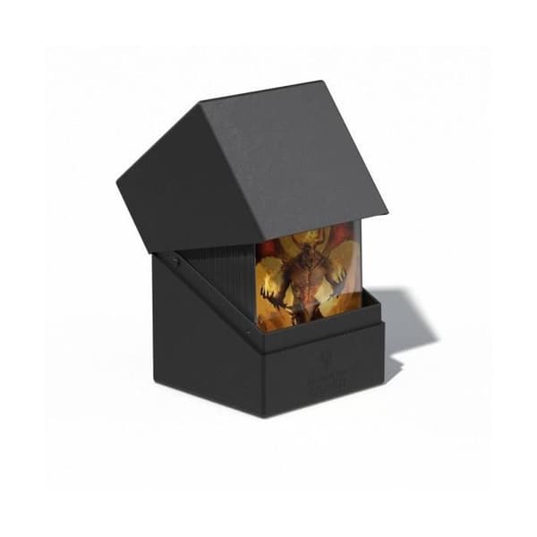 Return To Earth Boulder Deck Case 100+ Ultimate Guard Card Storage Box - Svart