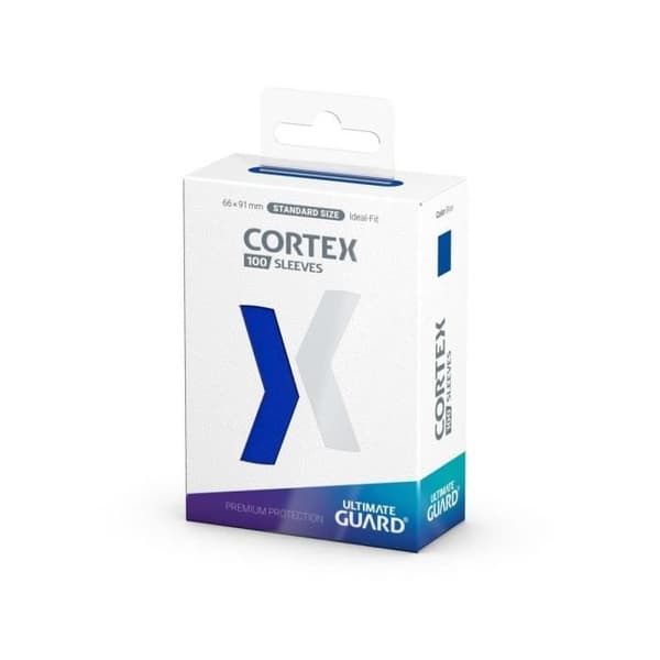 Cortex Sleeves Ultimate Guard - Pack 100 - Standardstorlek - Blå