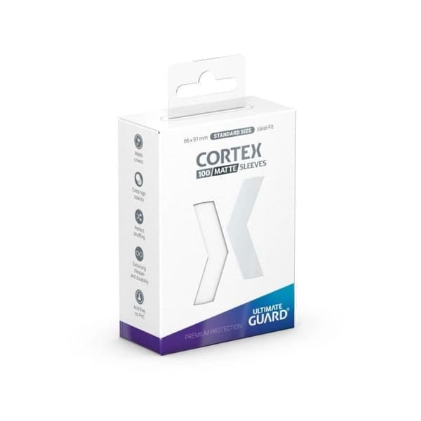 Ultimate Guard - Ultimate Guard - 100 Standardstorlek Cortex-ärmar mattvit