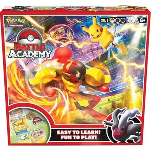 Kortspel - POKÉMON - Pokémon Battle Academy 3-2024 - 3 kompletta spel - 2 spelare - Multicolor