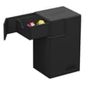 Miniatyrbild 3 av 4: Däckbox - ULTIMATE GUARD - FLIP'N'TRAY 80+ XENOSKIN MONOCOLOR - Svart - Inomhus - 1 spelare eller fler