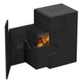Miniatyrbild 4 av 4: Däckbox - ULTIMATE GUARD - FLIP'N'TRAY 80+ XENOSKIN MONOCOLOR - Svart - Inomhus - 1 spelare eller fler