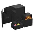 Miniatyrbild 2 av 4: Däckbox - ULTIMATE GUARD - FLIP'N'TRAY 80+ XENOSKIN MONOCOLOR - Svart - Inomhus - 1 spelare eller fler