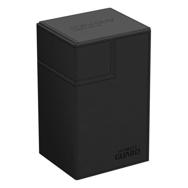Däckbox - ULTIMATE GUARD - FLIP'N'TRAY 80+ XENOSKIN MONOCOLOR - Svart - Inomhus - 1 spelare eller fler