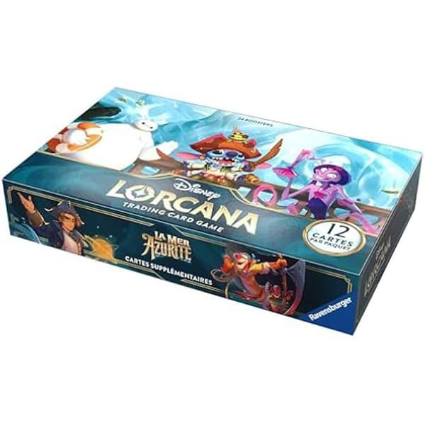 Förpackning med 24 Boosters - RAVENSBURGER - Lorcana Kapitel 6 - Fransk version - Disney - 288 kort