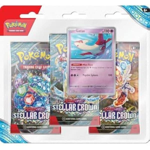 Pokémon Stellar Crown 3 Booster Blister