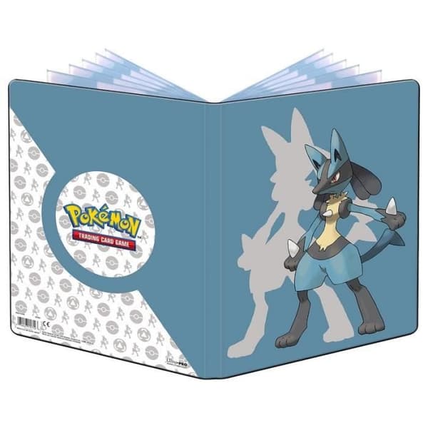 Lucario Portfolio Album för 180 Pokemon-kort - ULTRA PRO