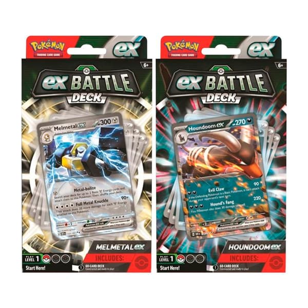 CARTOR AV POKEMON TCG MELM/HOUND EX BAT DECK ENG