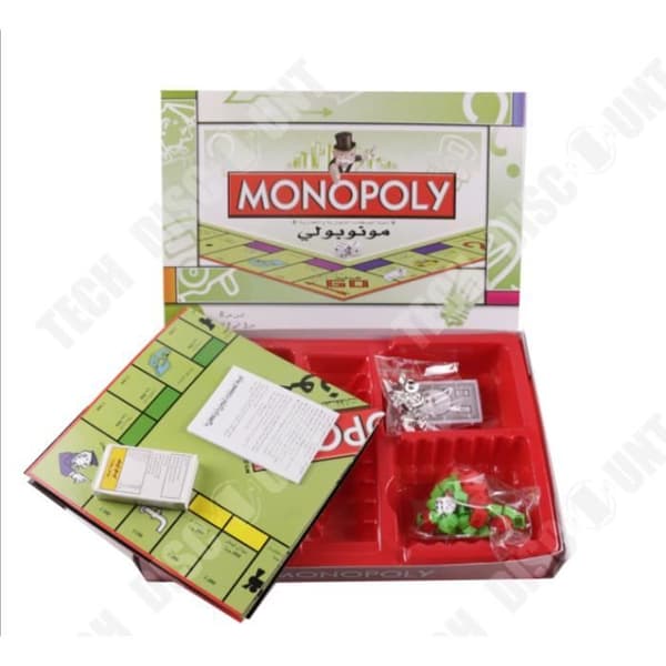 TD® klassiska franska monopolspel kortspel