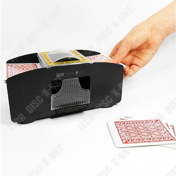 TD Maskinkort Blandning Automatisk Poker Blackjack Handmanövrerad elektriskt designad återförsäljare Kasinoutrustning Spel
