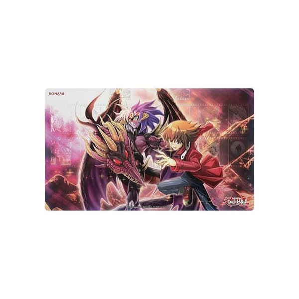 Samlarkort Konami Yu Gi Oh! Spelmatta Jaden Yubel