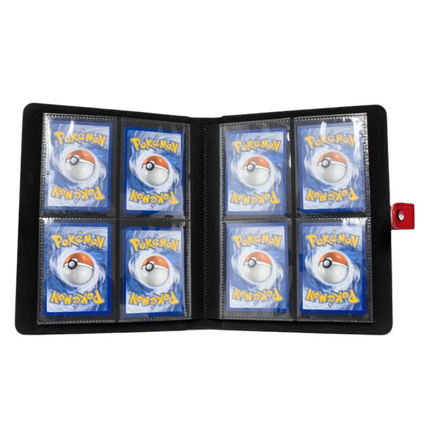Pokemon Premium Snap Binder 4-Pocket Punainen