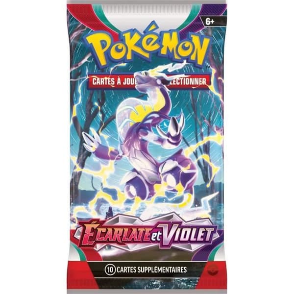 Samlarkort - POKEMON - Pokémon EV01 - Blandat - 6 år gammal - Poussacha, Chochodile och Coiffeton