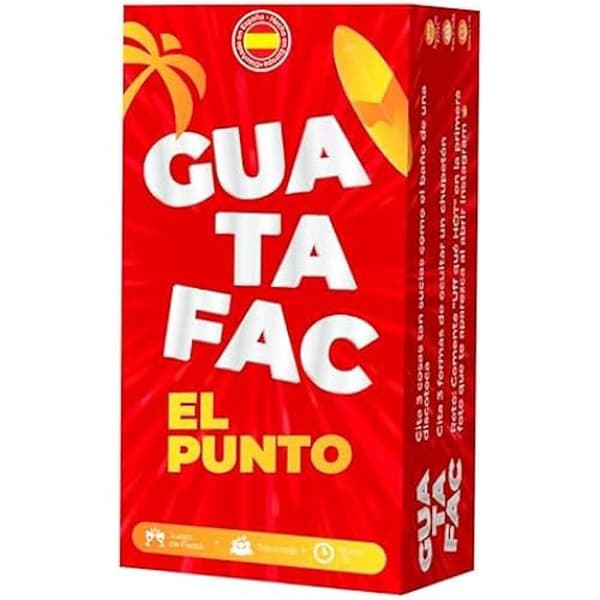 Sällskapsspel - GUATAFAC - Guatafac El Punto - 480 kort - 80 specialkort - 3 till 10 spelare
