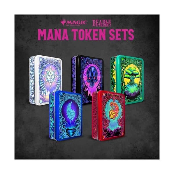 Beadle & Grimm's - Magic the Gathering - Tärnings- och Tokenpaket Blå Mana