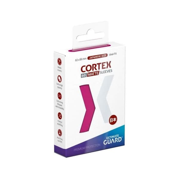 Ultimate Guard - Ultimate Guard - Förpackning med 60 Cortex Sleeves i japanskt format Matt Rosa