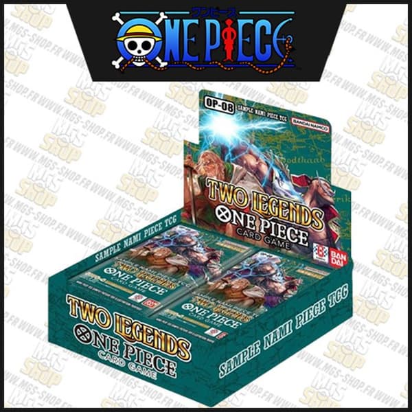 Spelkort - BANDAI - Two Legends Booster OP-08 - Flera färger - Från 6 år - 2 spelare eller fler