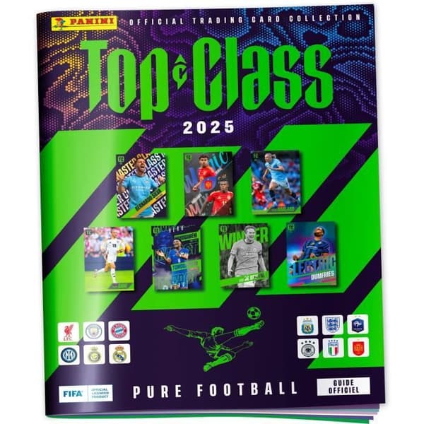 Startpaket - PANINI - FIFA TOP CLASS 2025 TC - Album - Tidning - 3 paket