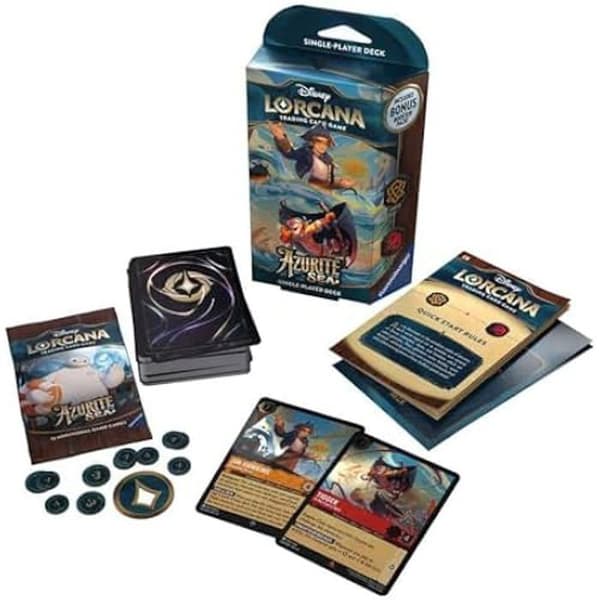 Samling av kortspel - RAVENSBURGER - Azurit Hav - Amber och Ruby Deck - 60 Kort - 1 Spelare eller Fler