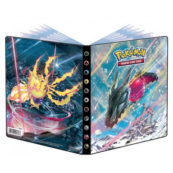 Korttillbehör - Pokemon - A5-portfölj - 80 kort - Svärd och sköld - Silver Storm