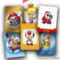Miniatyrbild 2 av 4: Panini Collection - Super Mario Trading Cards - Box med 18 fickor med 8 kort - Gul - Från 6 år