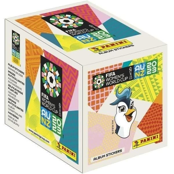 Kartong med 36 FIFA World Cup för kvinnor 2023™ ärmar - PANINI-klistermärkesamling